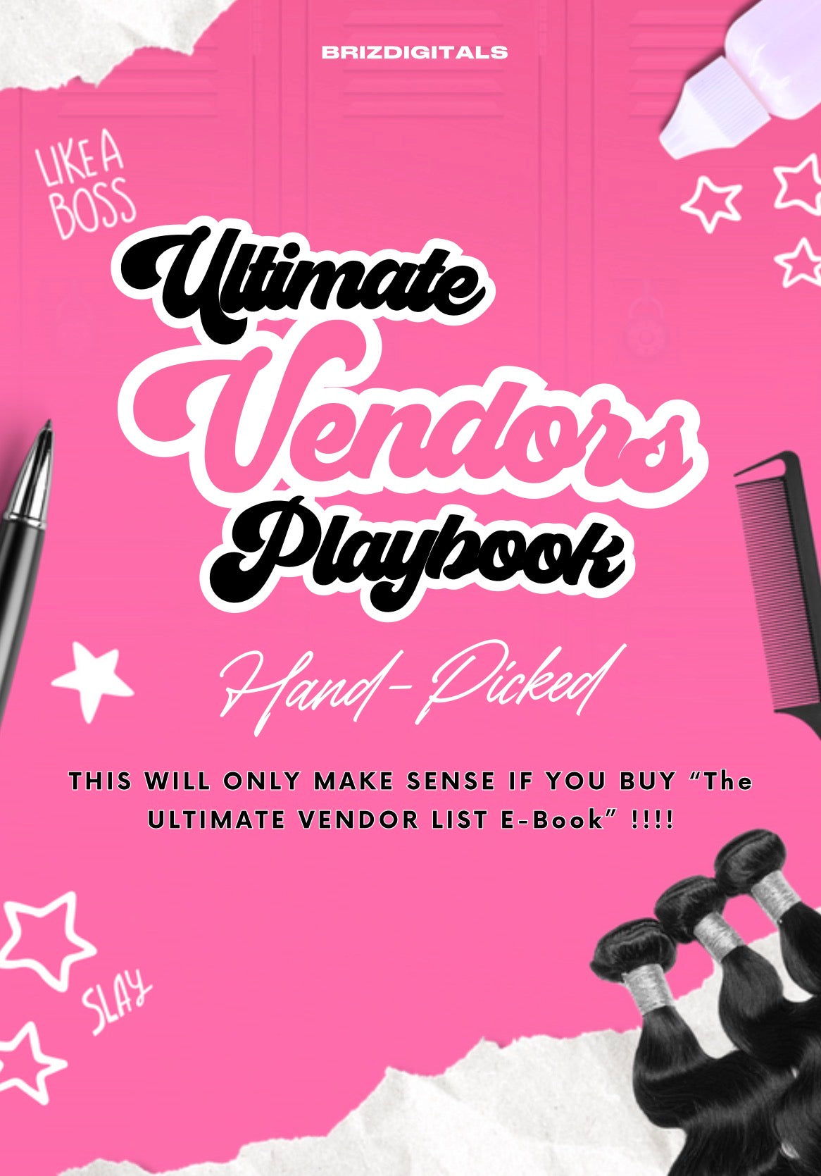 Ultimate Vendors Playbook *FREEBIE*