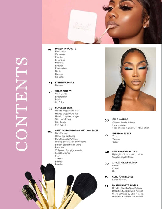 DFY “Makeup Masterclass Training Manual” Resellable E-Book