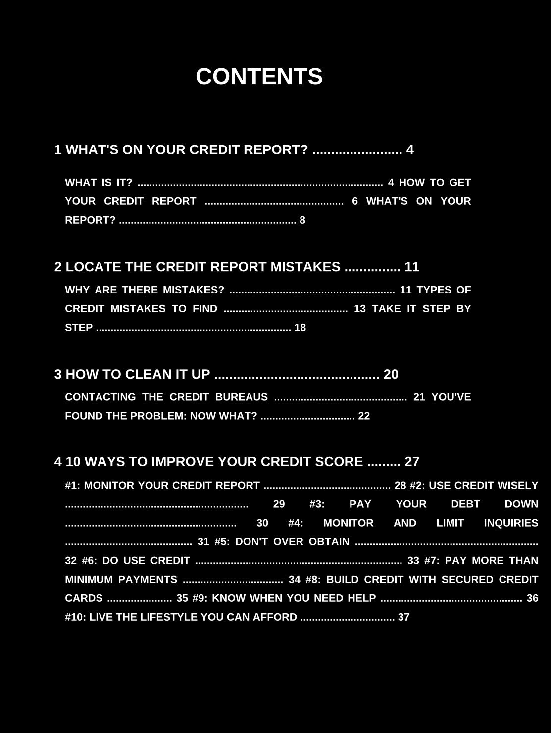 DFY “DIY Guide To Credit Repair” Resellable E-Book