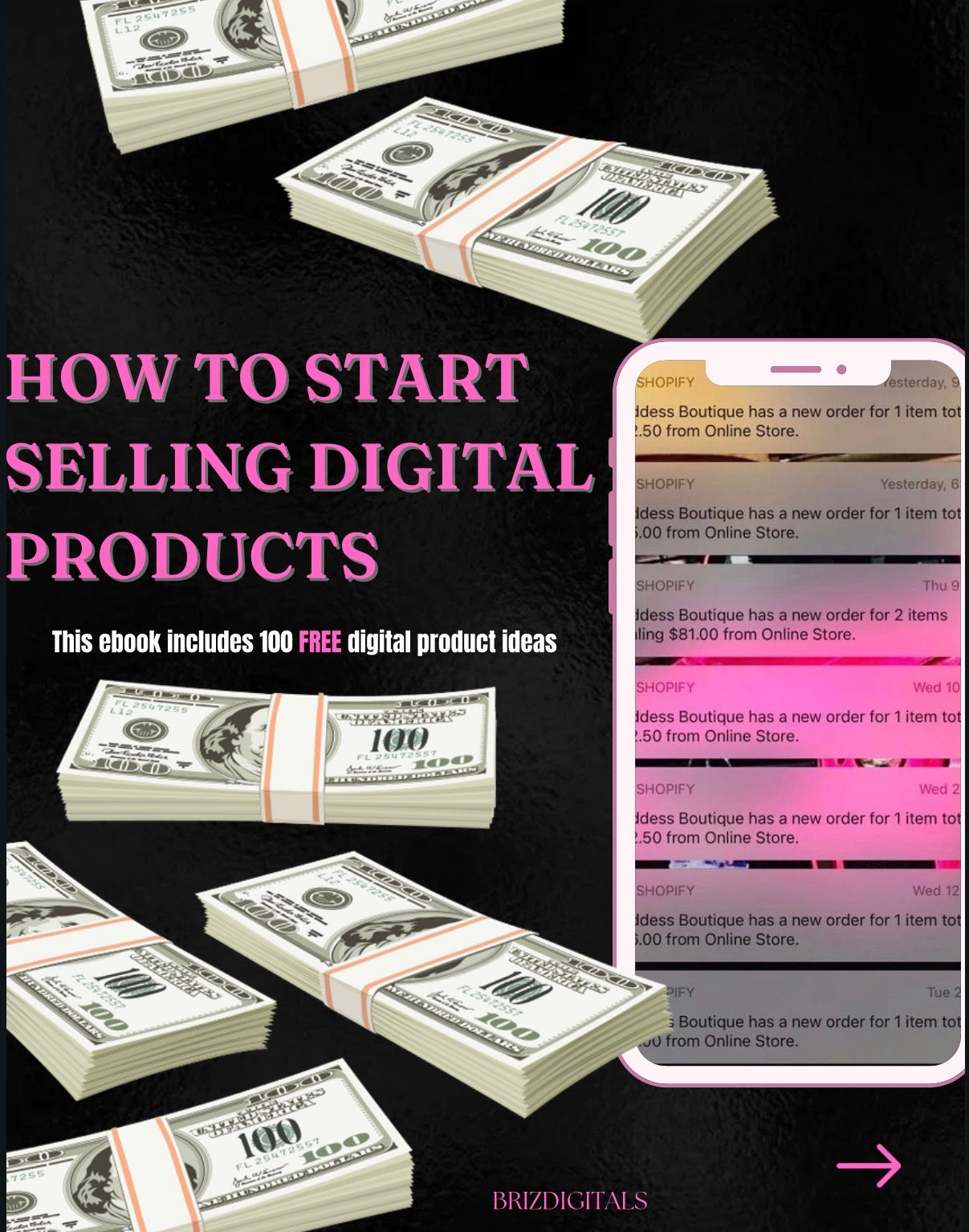 DFY “How To Start Selling Digital Products” Resellable E-Book