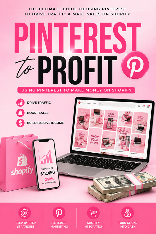 DFY “Pinterest To Profit” Resellable E-Book