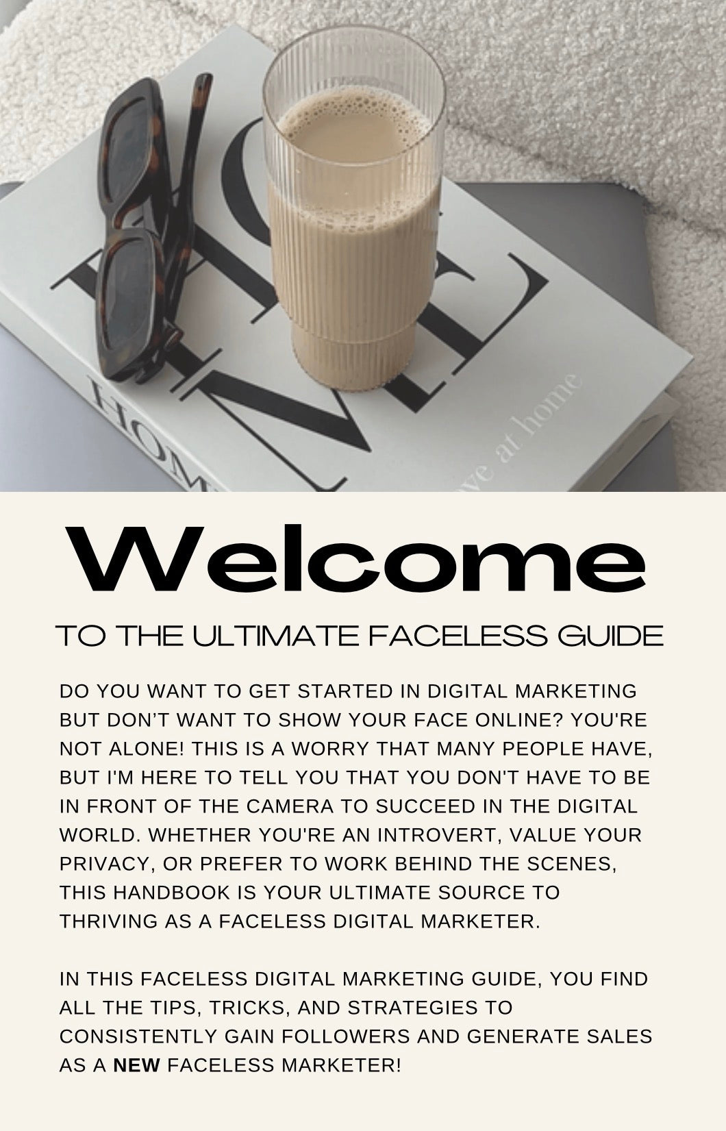 DFY “The Ultimate Faceless Blueprint” Resellable E-Book COURSE