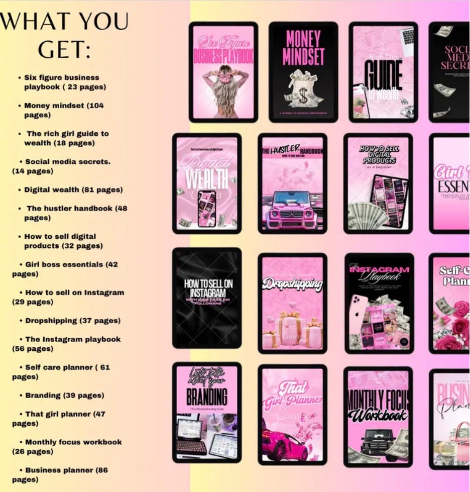 8000+ DFY Resellable E-Book BUNDLE