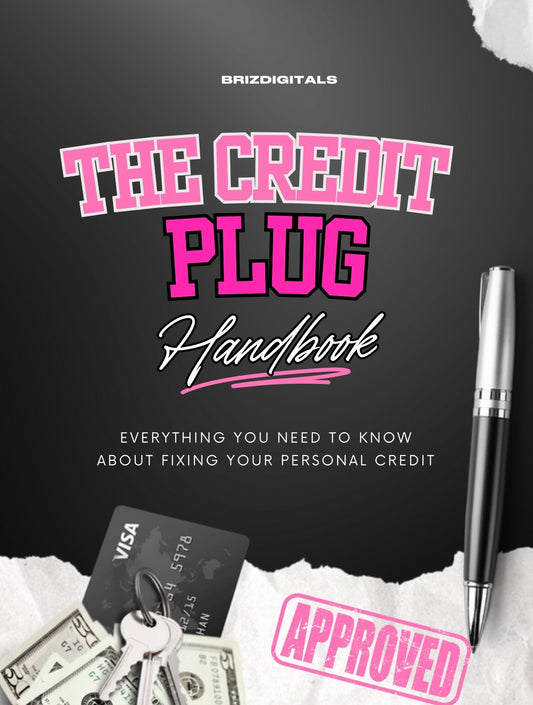 DFY “The Credit Plug Handbook” Resellable E-Book
