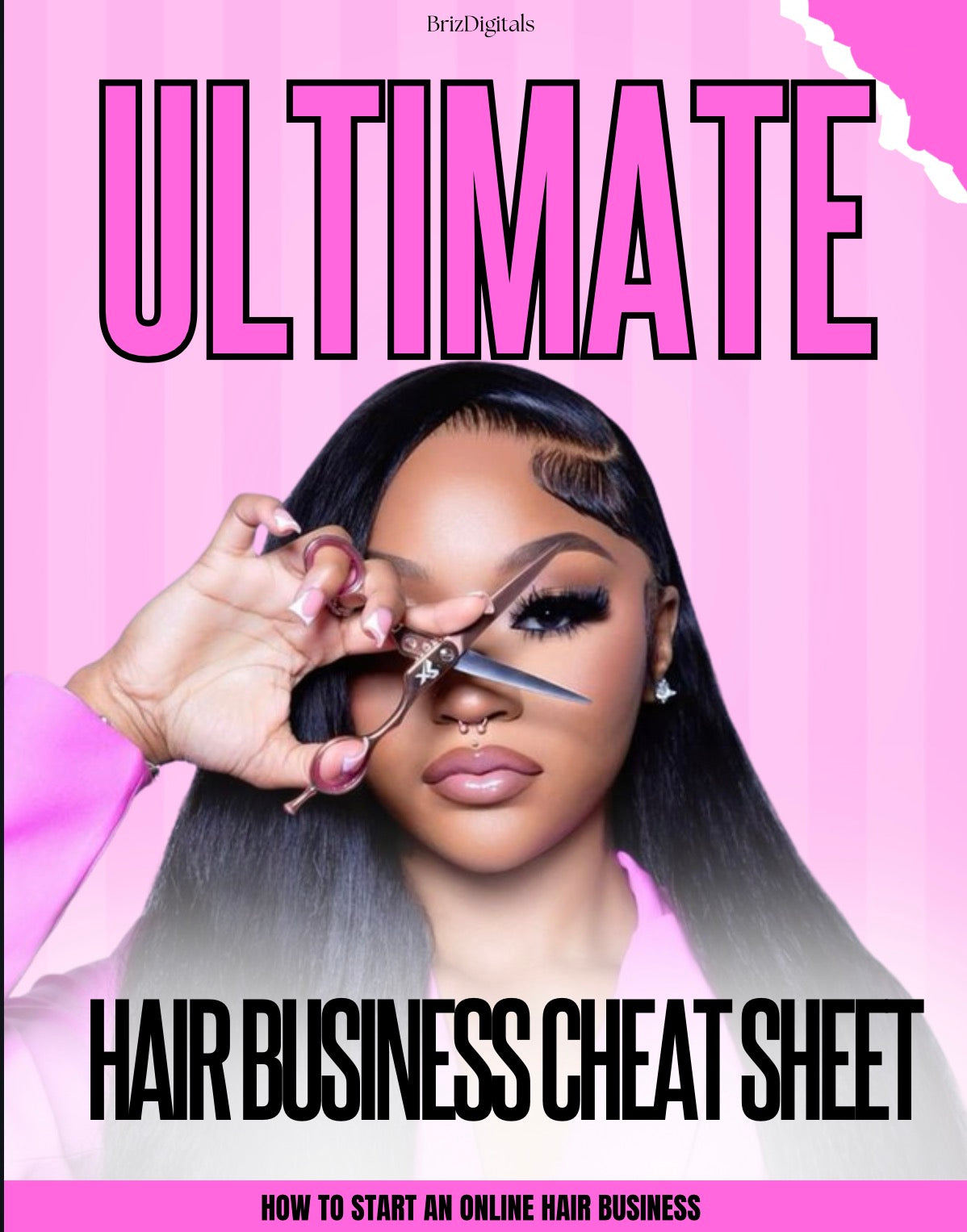 DFY “Ultimate Hair Business Cheat Sheet” Resellable E-Book