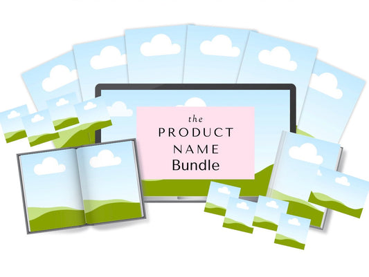 30 Canva Digital Product Mockups Resellable E-Book