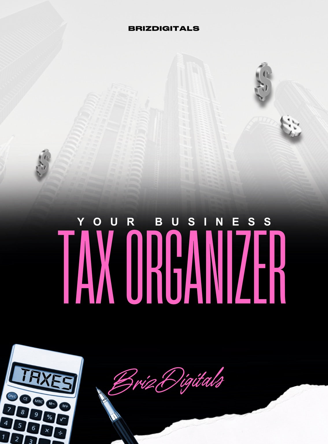 DFY “Tax Organizer” Resellable E-Book