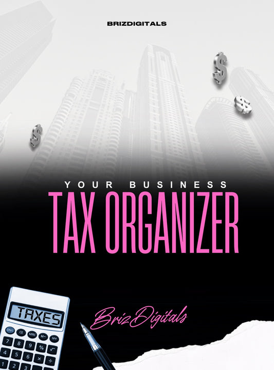 DFY “Tax Organizer” Resellable E-Book