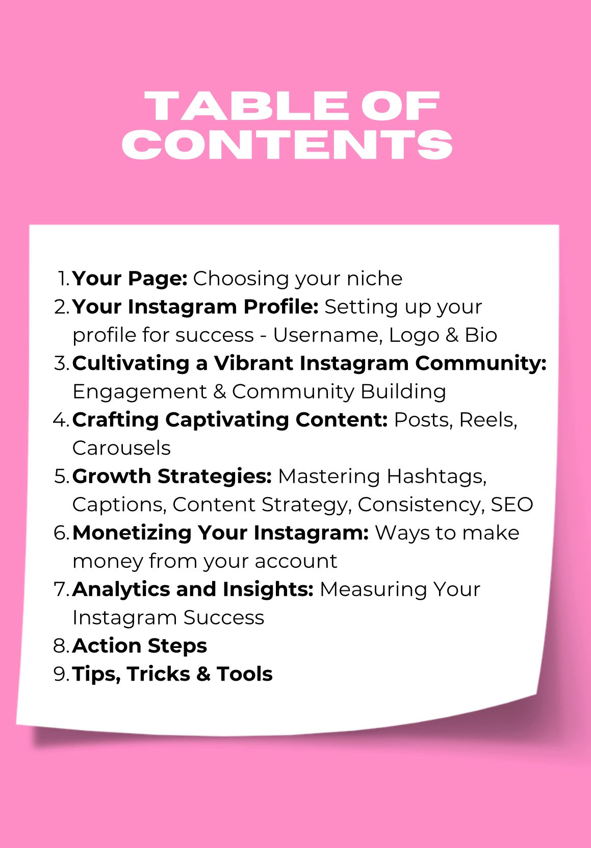 DFY “Instagram Playbook” Resellable E-Book