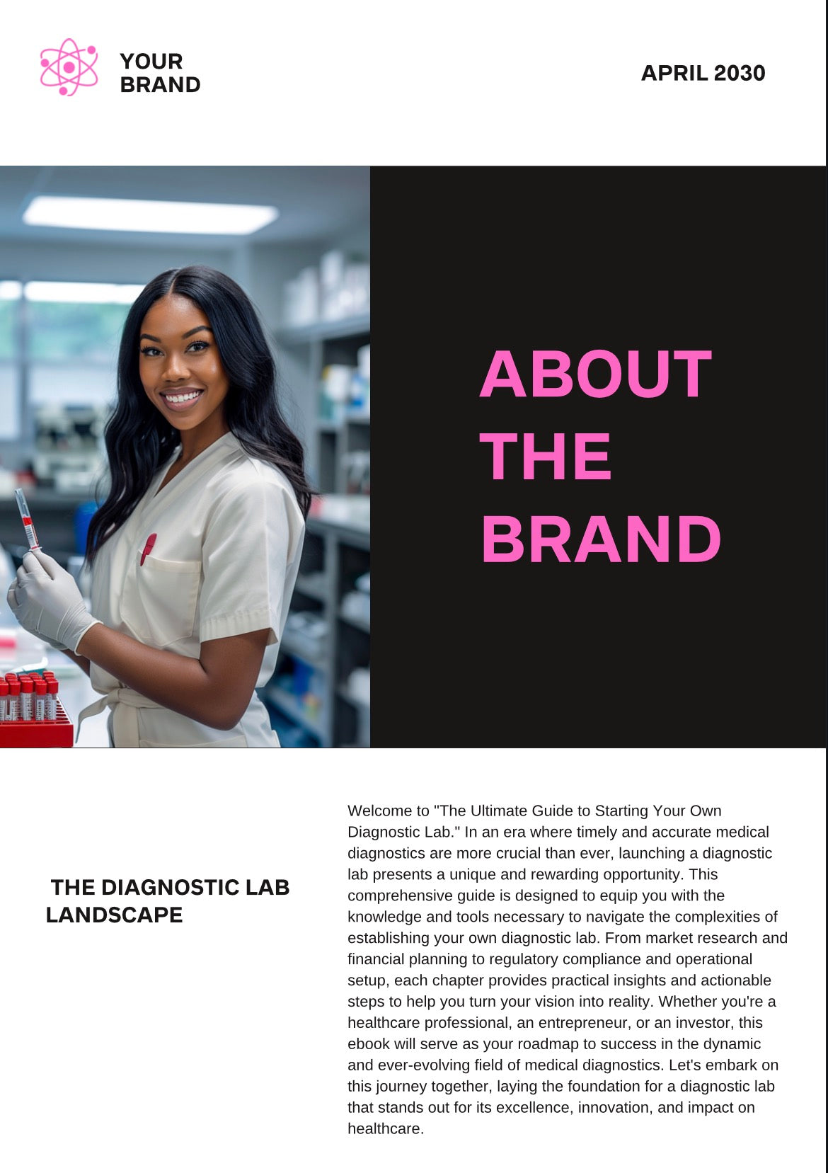 DFY “The Diagnostic Lab Business Startup Guide” Resellable E-Book
