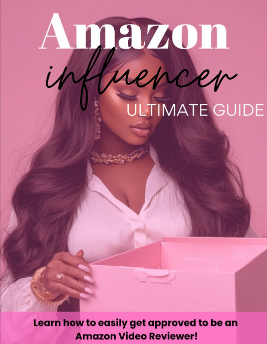 DFY “Amazon Influencer: Ultimate Guide” Resellable E-Book