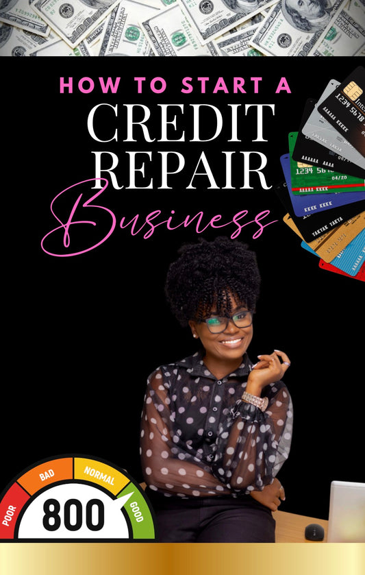 DFY “How To Start A Credit Repair Business” Resellable E-Book